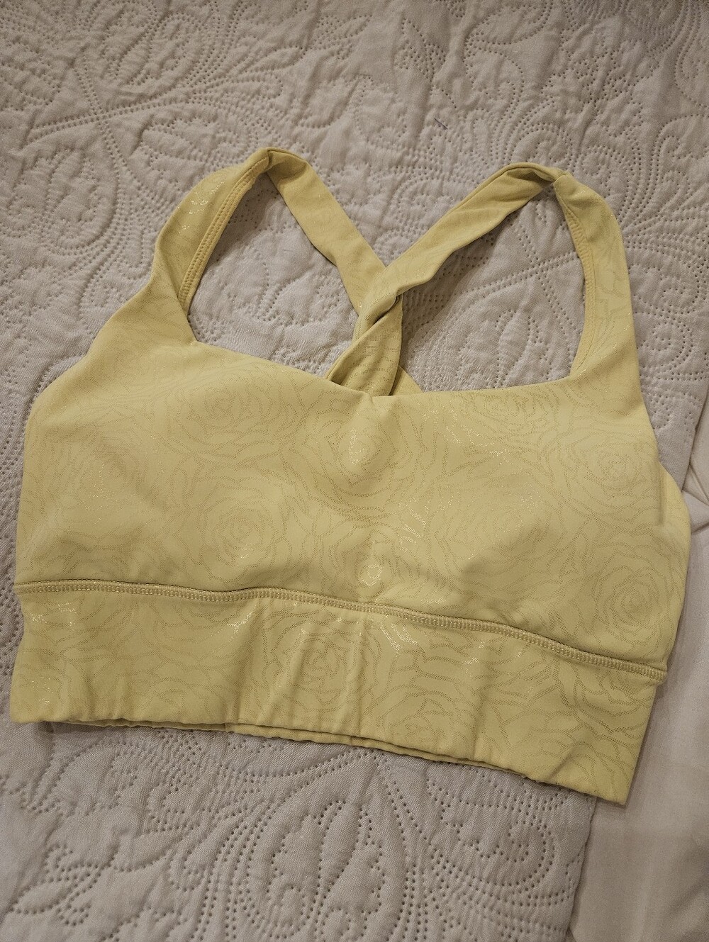 Crowned Athletics Enchanted Rose Bra (Pre-Disney)- MEDIUM